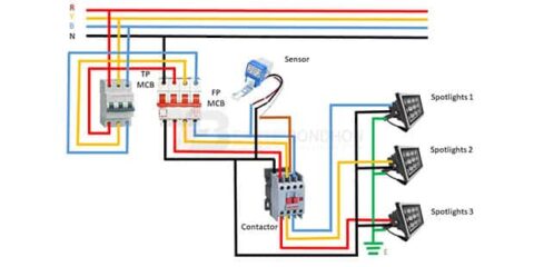 Photocell Sensor Light Wiring Earth Bondhon