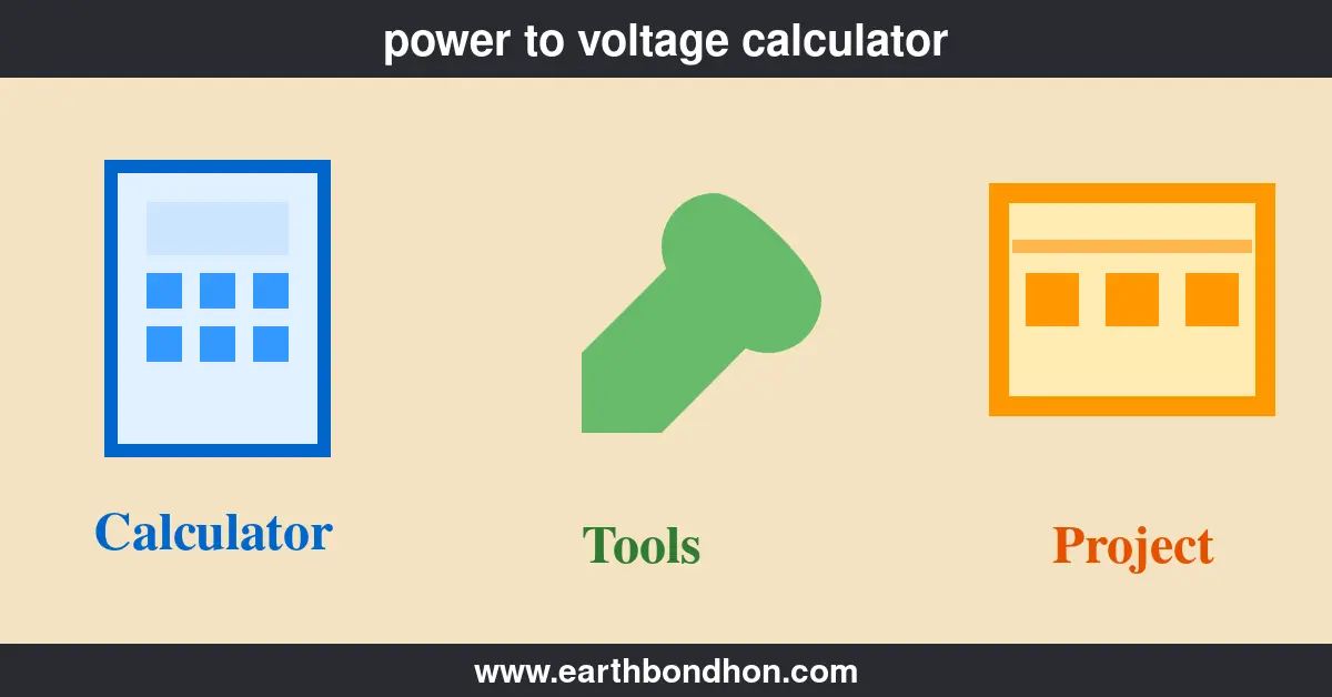 Power to Voltage Calculator — Instant Conversion Tool