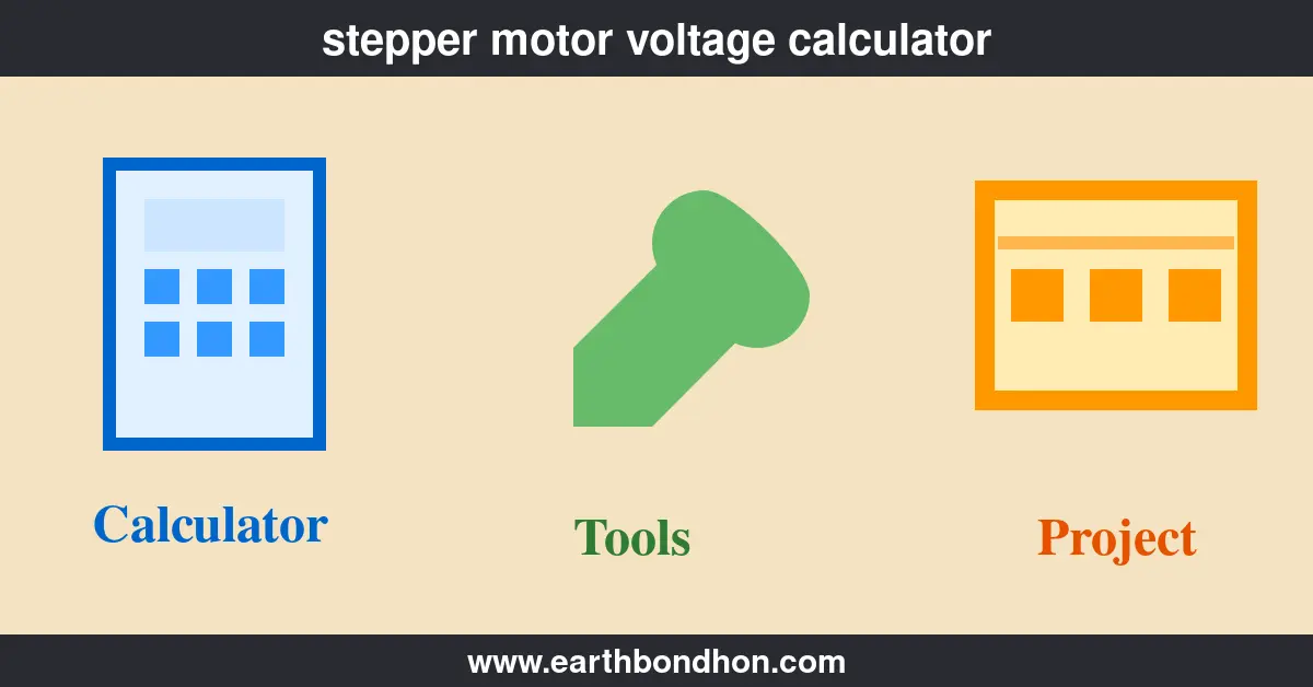 Stepper Motor Voltage Calculator: Find Ideal Voltage