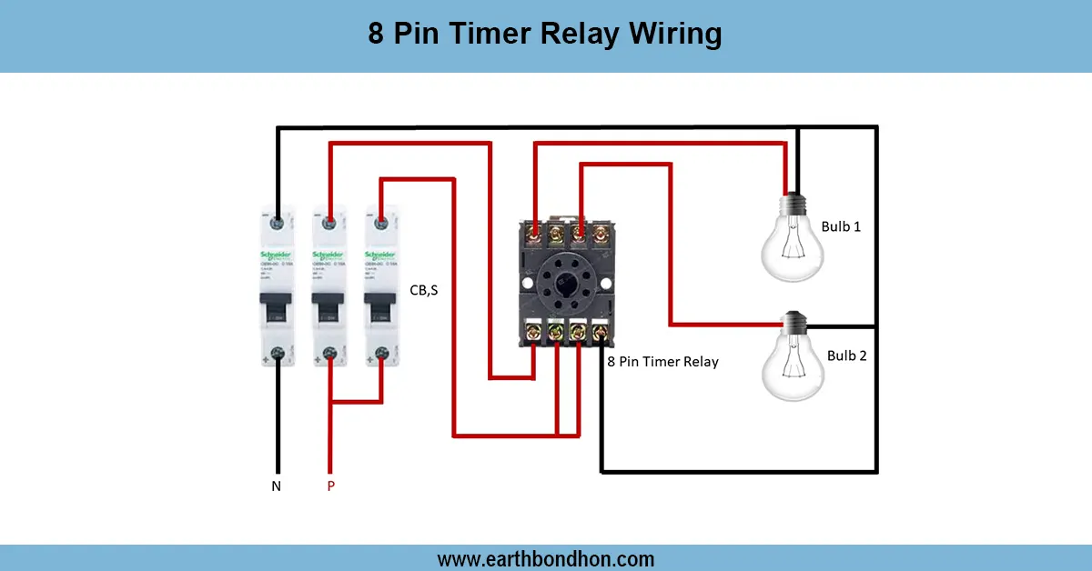 8 Pin Timer Relay Wiring Diagram