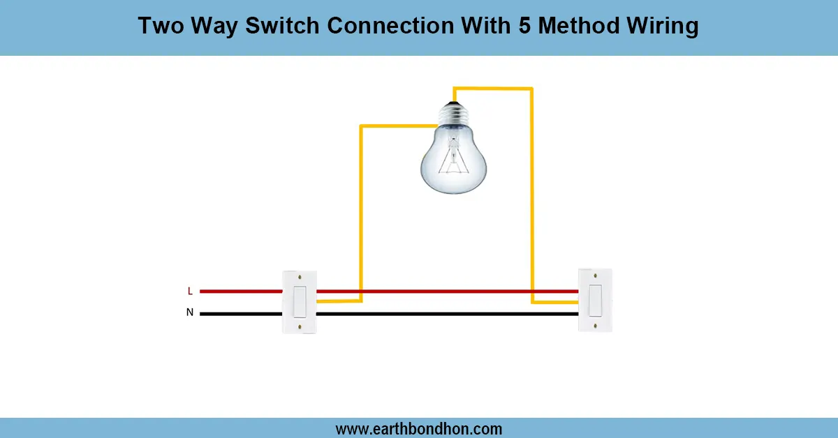 2-way Switch 5 Method wiring