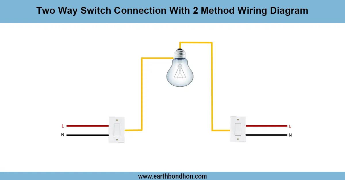 2-way Switch 2 Method wiring