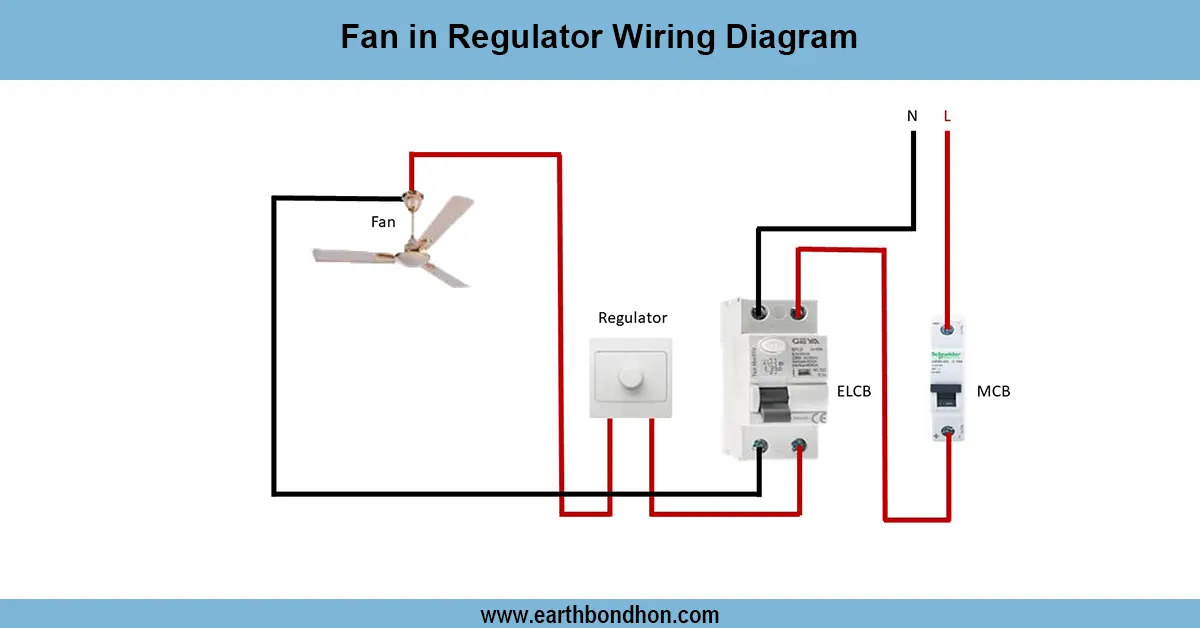 Fan Regulator Connection Diagram