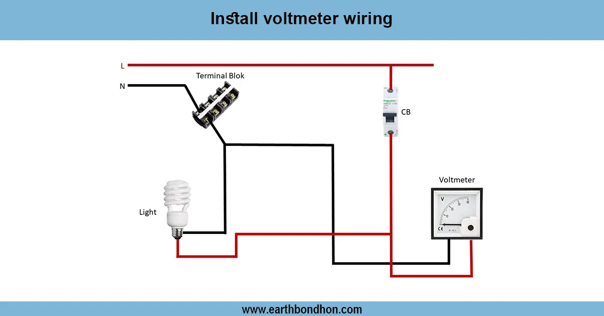 Voltmeter Wiring Diagram
