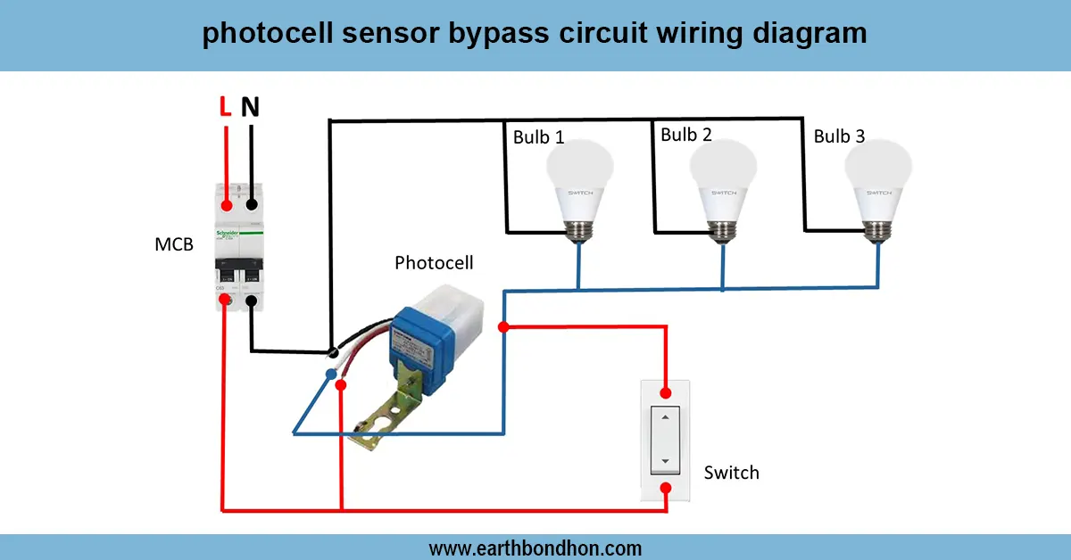photocell sensor wiring