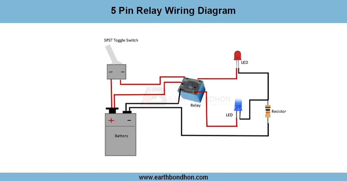 5 pin relay wiring diagram