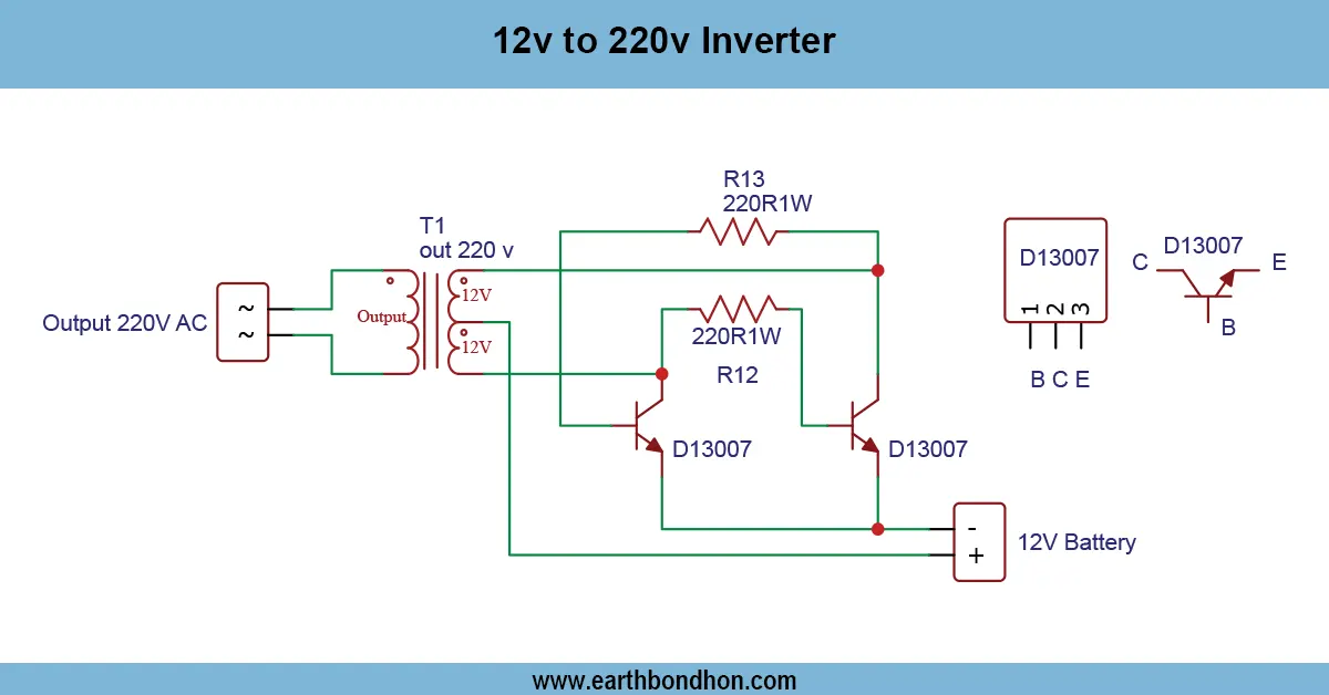 12v to 220v Inverter