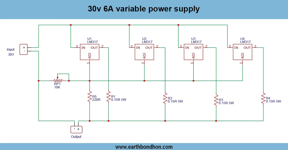30v 6a Variable Power Supply