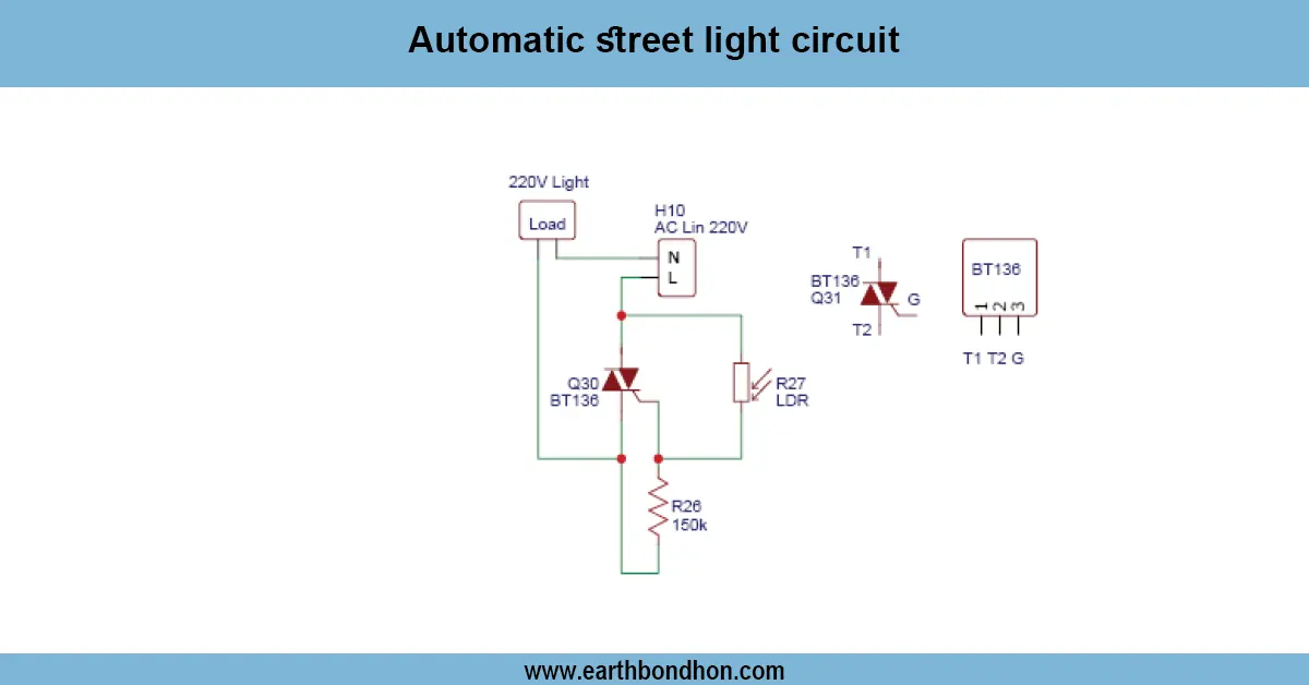 Automatic Street Light Circuit
