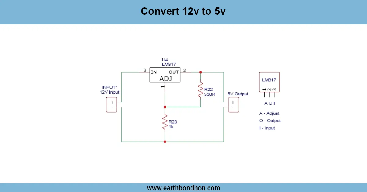 Convert 12v to 5v