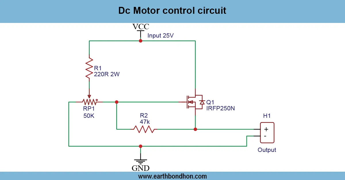 DC Motor Control Circuit