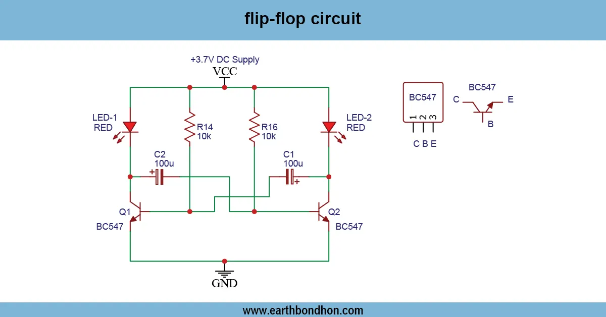 BC547 Flip-Flop