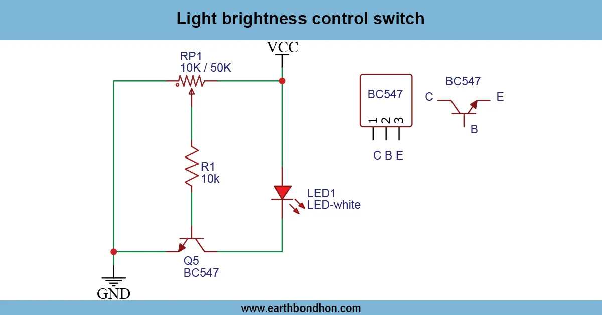 Light Brightness Control Switch
