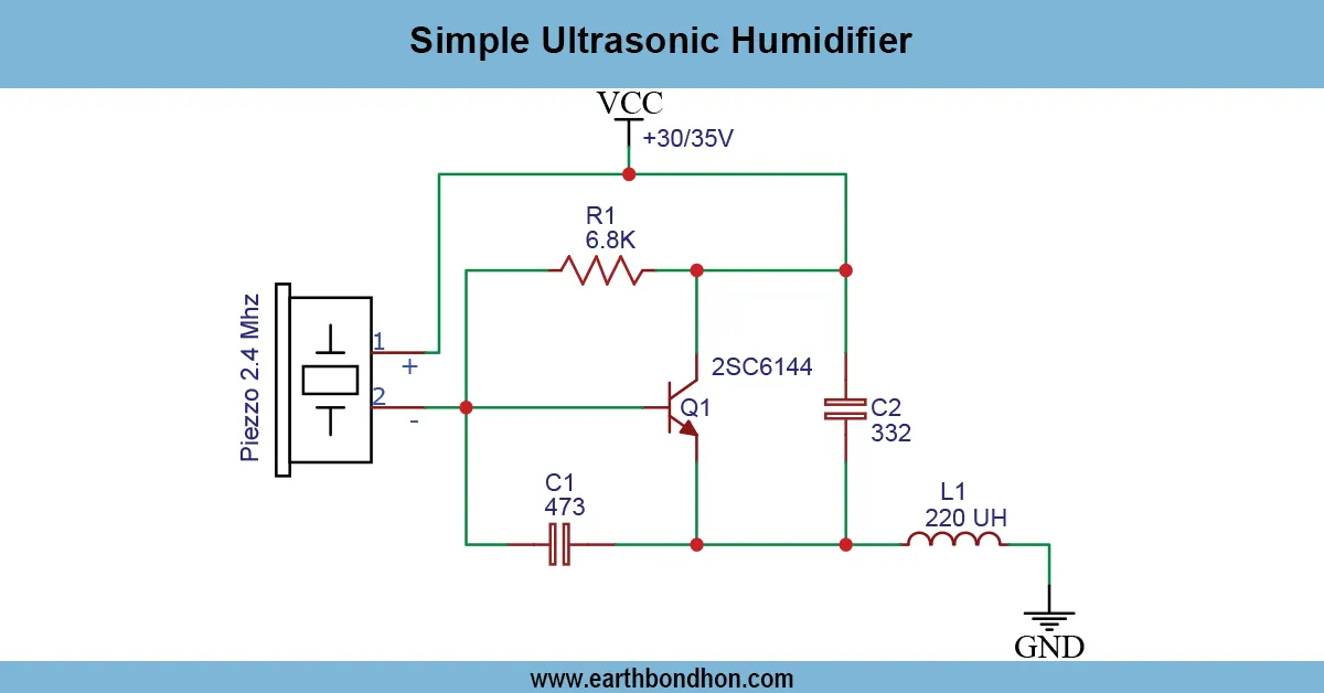 Simple Ultrasonic Humidifier