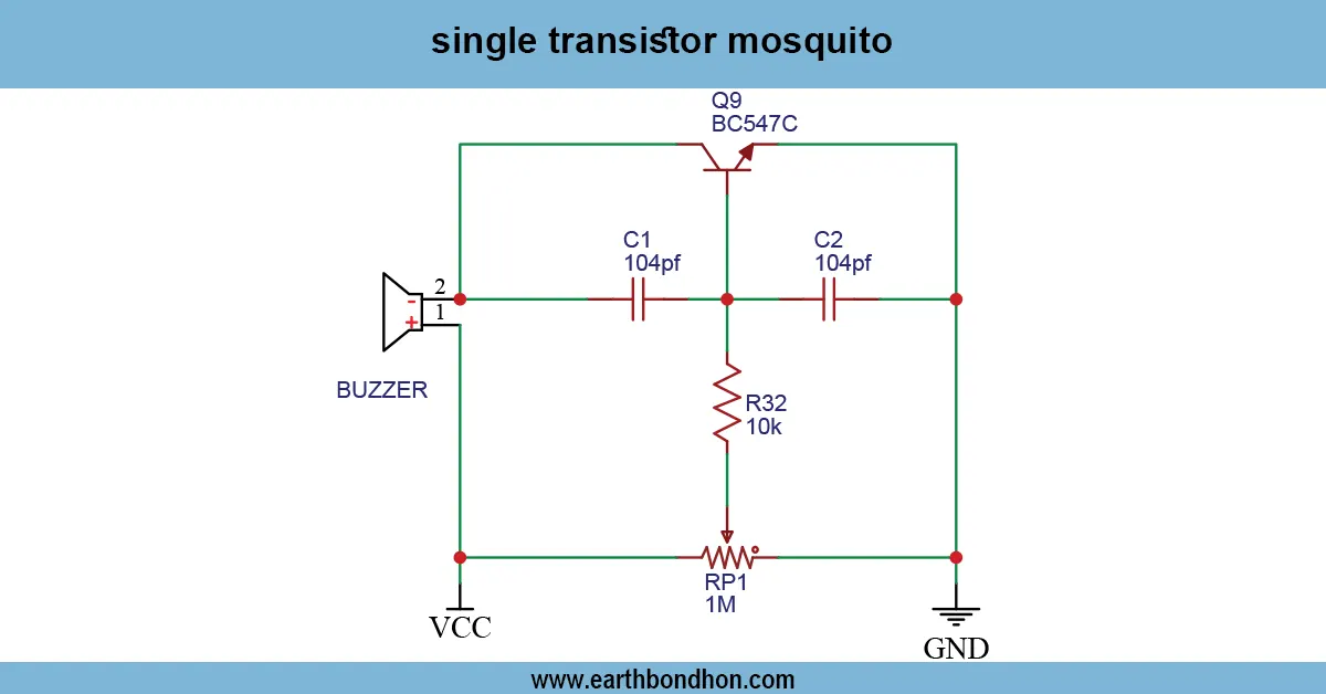 single transistor mosquito