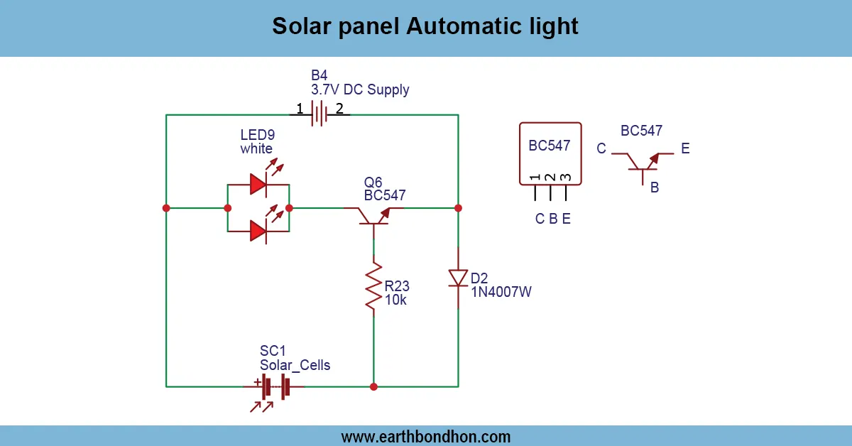 Solar Panel Automatic Light