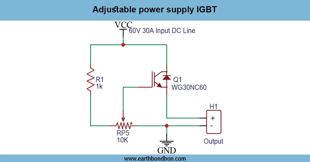 Adjustable Power Supply IGBT