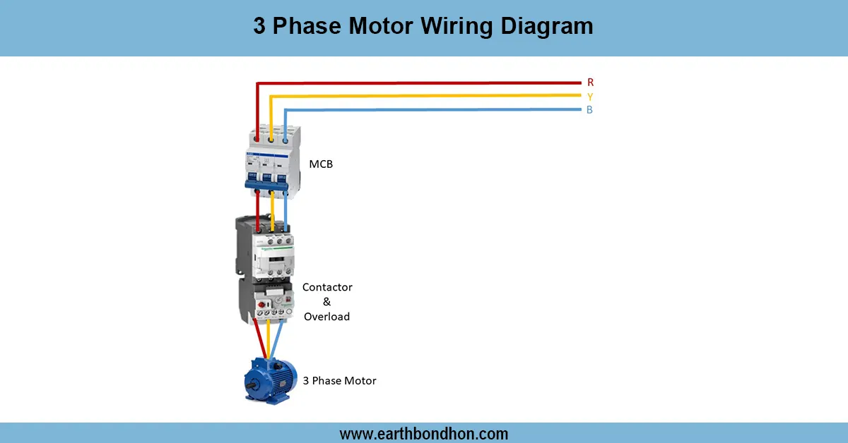 3-phase Motor Wiring Diagram