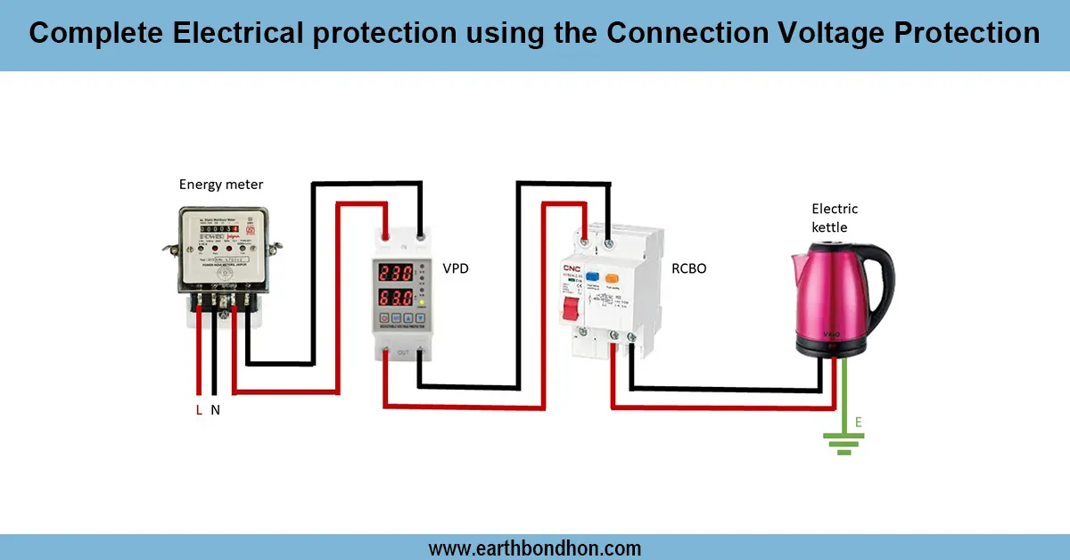 Voltage Protection Device Wiring Diagram