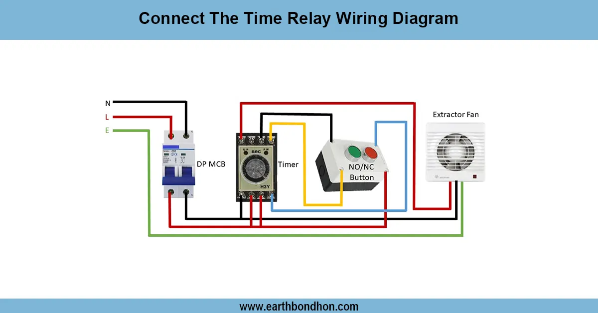 Connect Time Relay Wiring