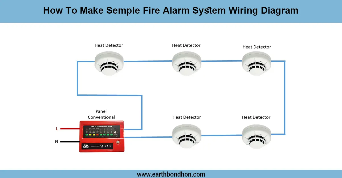 simple Fire Alarm System Wiring