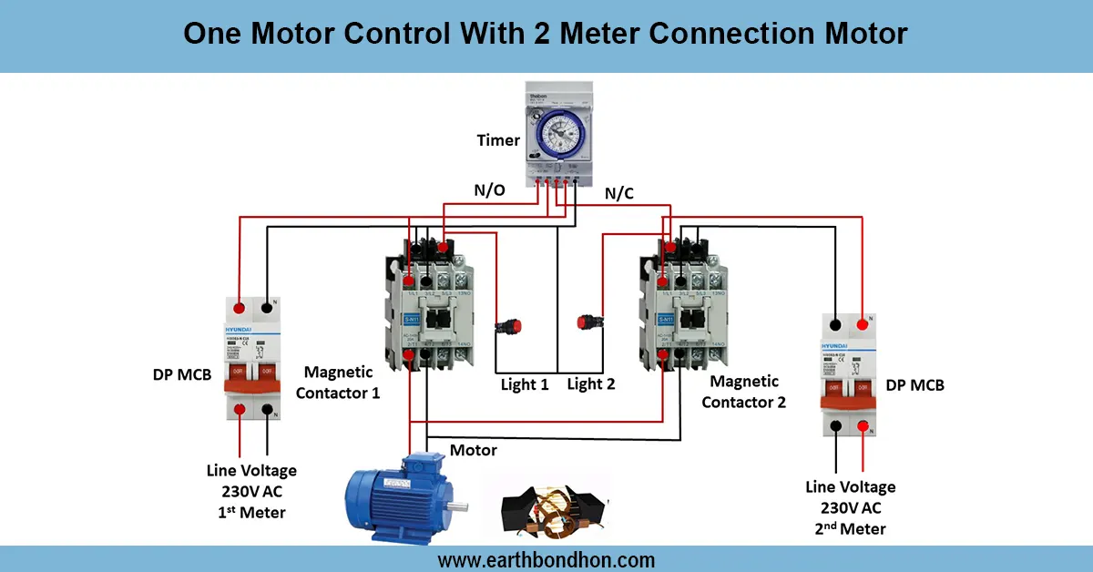 Motor 2 Meter Wiring