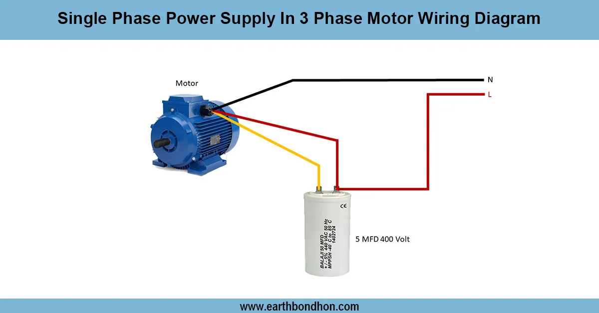 1Φ to 3Φ Motor
