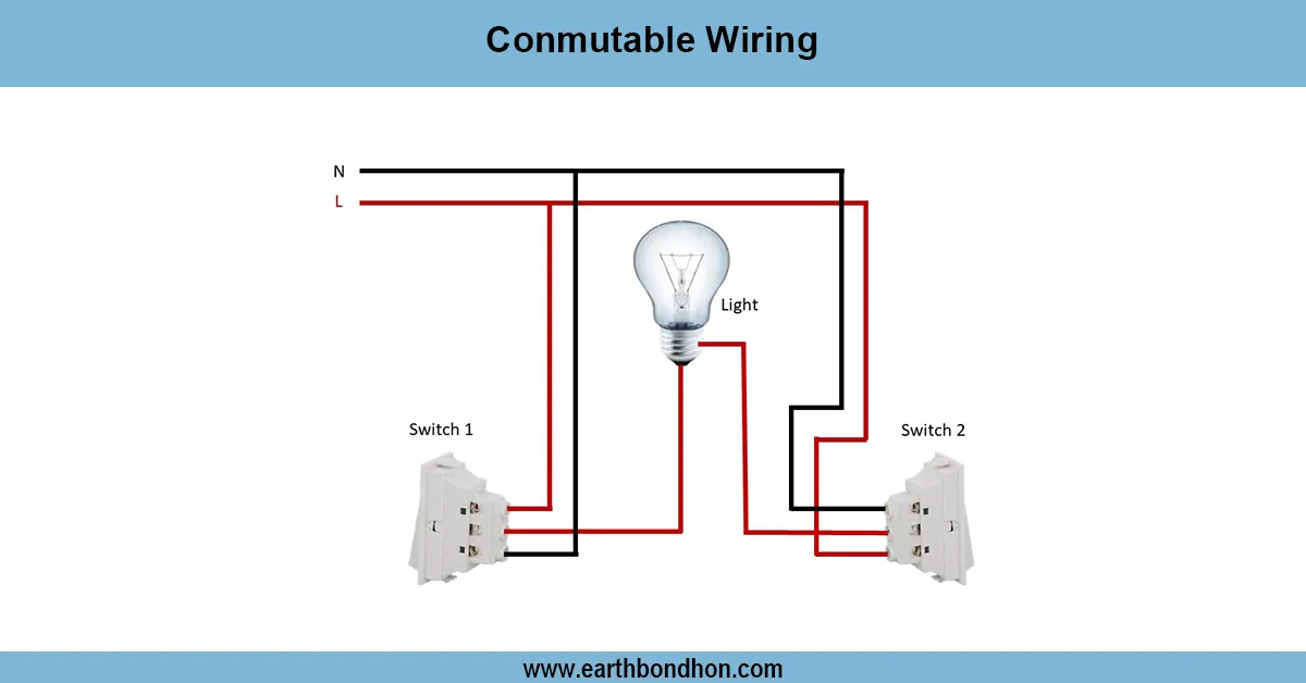 Commutable light Wiring Diagram
