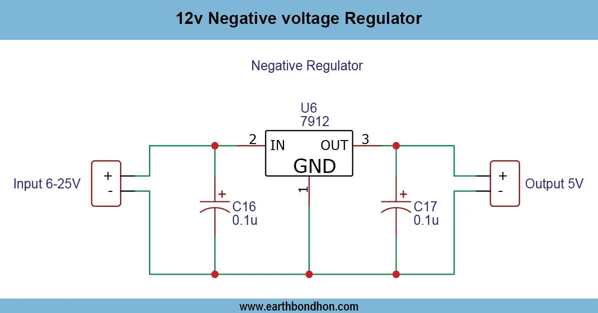 12V Negative Voltage Regulator