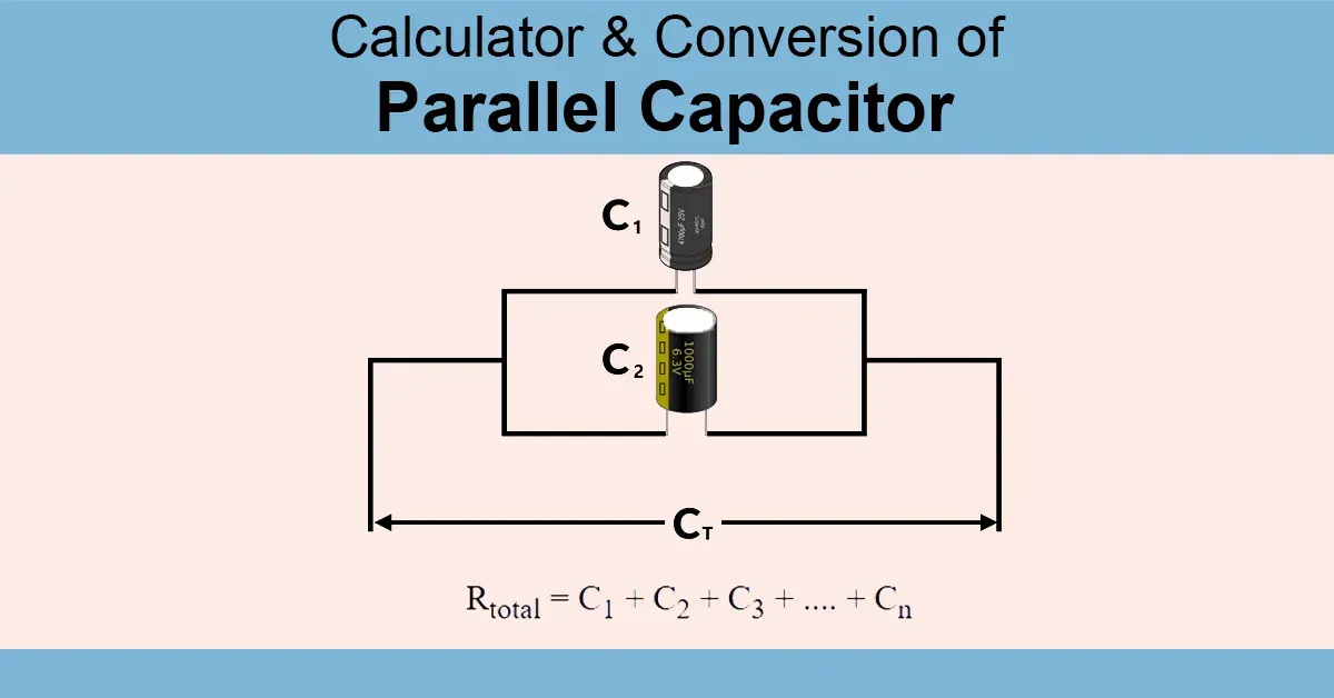 Parallel Capacitor Calculator