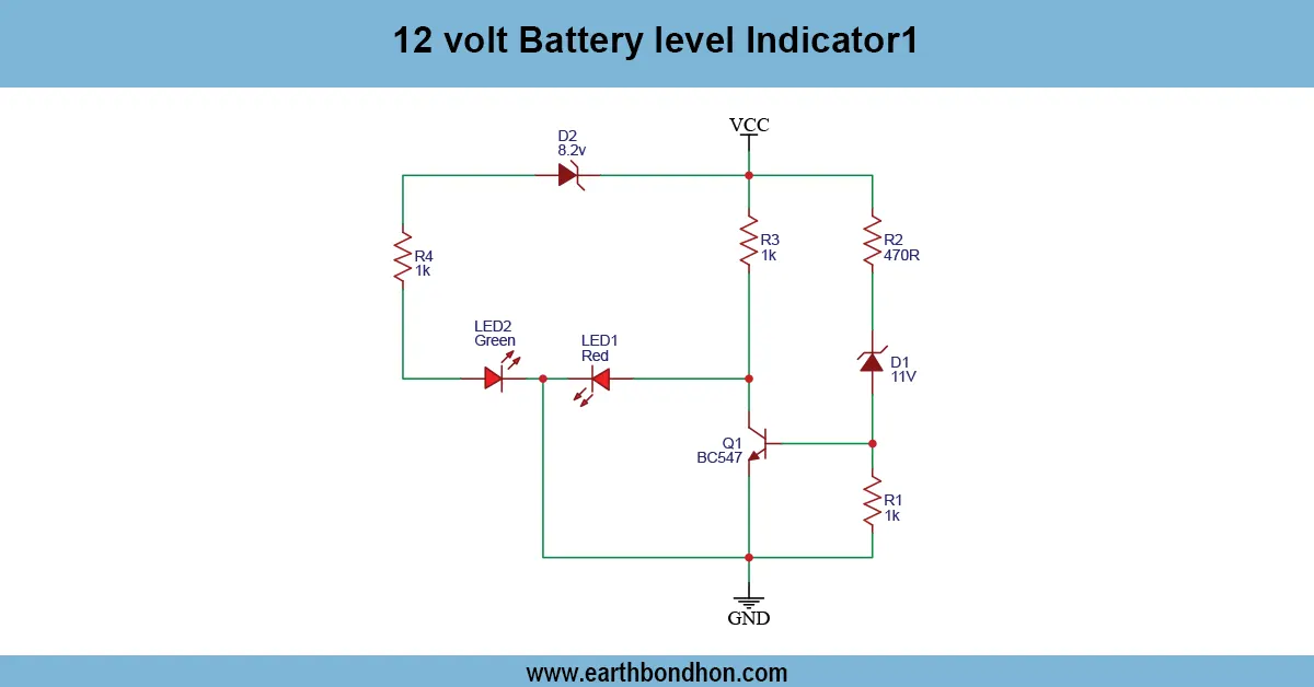 12V Charging Indicator circuit