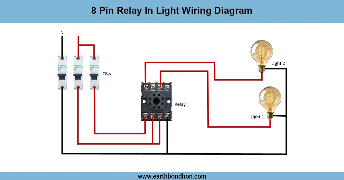 8 Pin Relay In Light Wiring Diagram