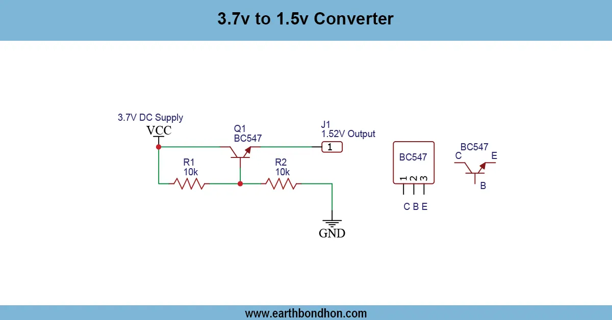 3.7V to 1.5V Converter