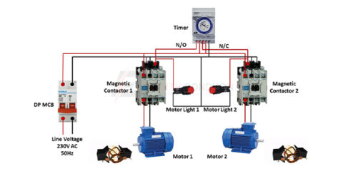 2 motor automatic control | 12-hour Timer Setting – Earth Bondhon