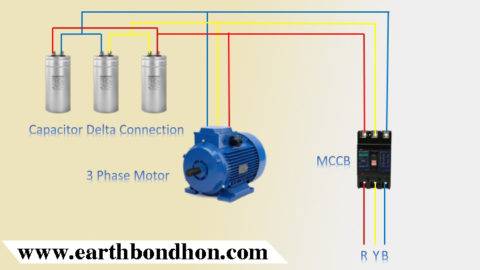 3 Phase Motor Capacitor Star-Delta Connection – Earth Bondhon
