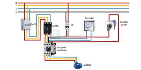 3-Phase Motor Contactor Wiring Diagram – Earth Bondhon