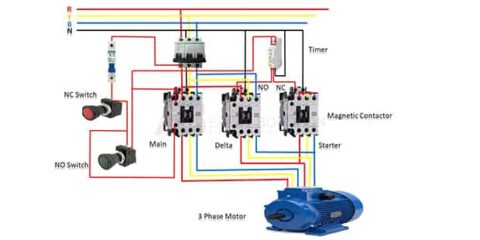 3 Phase Star Delta Motor Wiring – Earth Bondhon