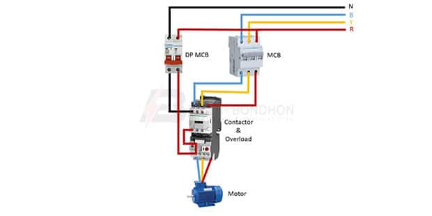 3 phase contactor wiring diagram