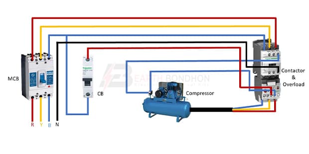 Air compressor wiring diagram