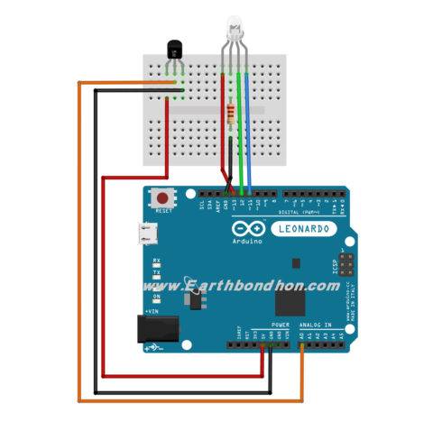 LM35 Temperature Sensor – Earth Bondhon