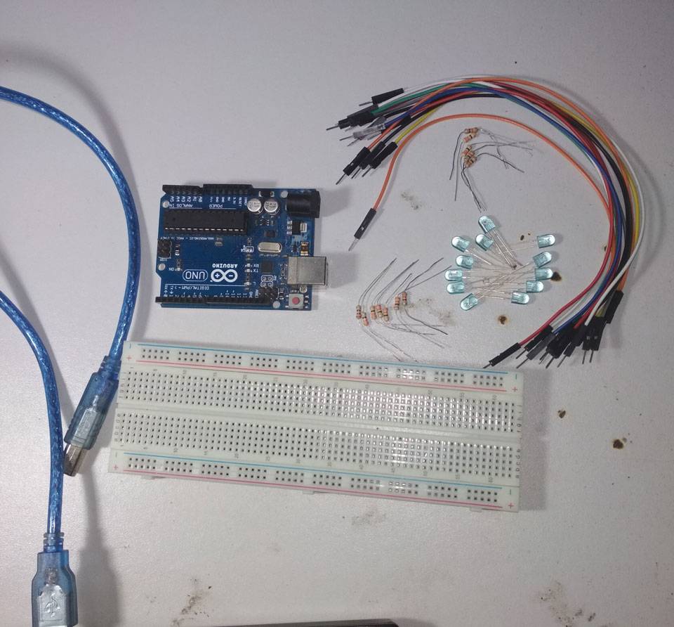 Dual Led Chaser With Arduino Project Earth Bondhon