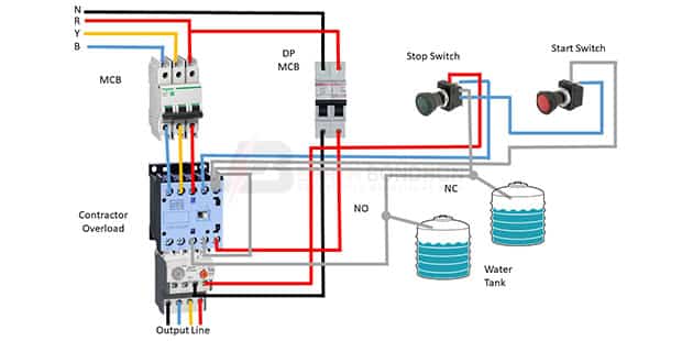 Float switch wiring diagram for pump