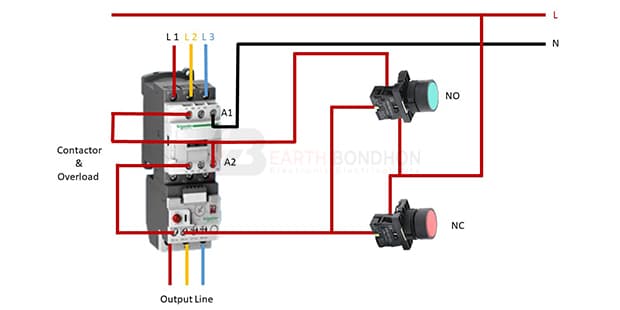 Wiring an Electrical Contactor and Overloa