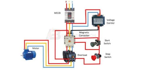 MCCB Wiring Diagram – Earth Bondhon