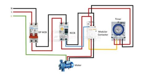 Modular Contactor With Motor Wiring – Earth Bondhon