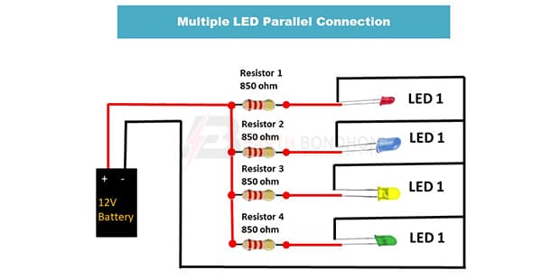 Parallel LED Circuit
