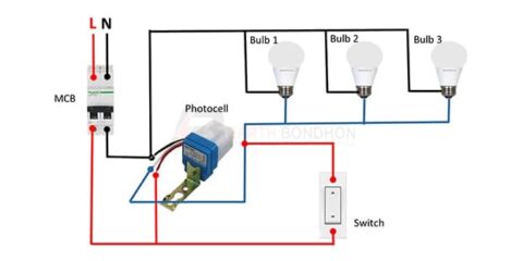 Photocell Sensor Wiring – Earth Bondhon