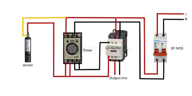 Proximity sensor electrical Wiring