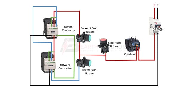 Reverse Forward Starter Control Wiring Diagram