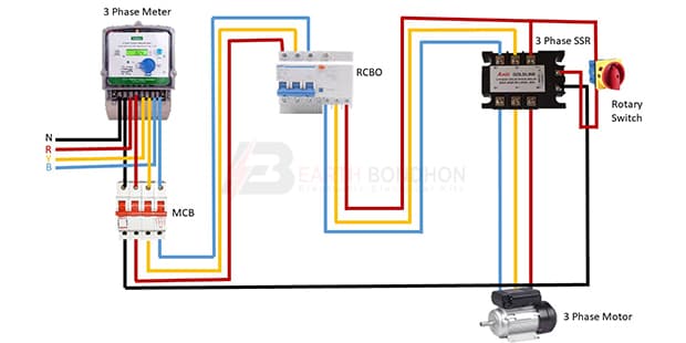 SSR Connection With Sensor Wiring Diagram